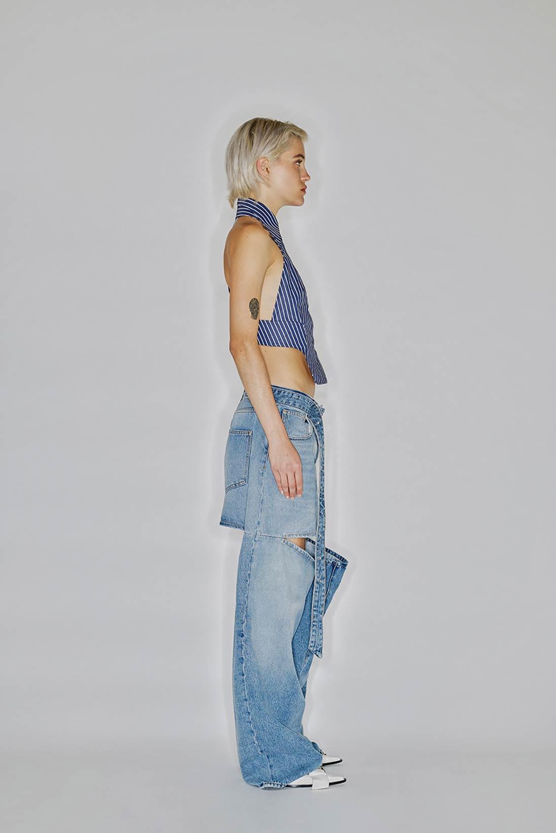 Ssheena Cute — Top con colletto Moda