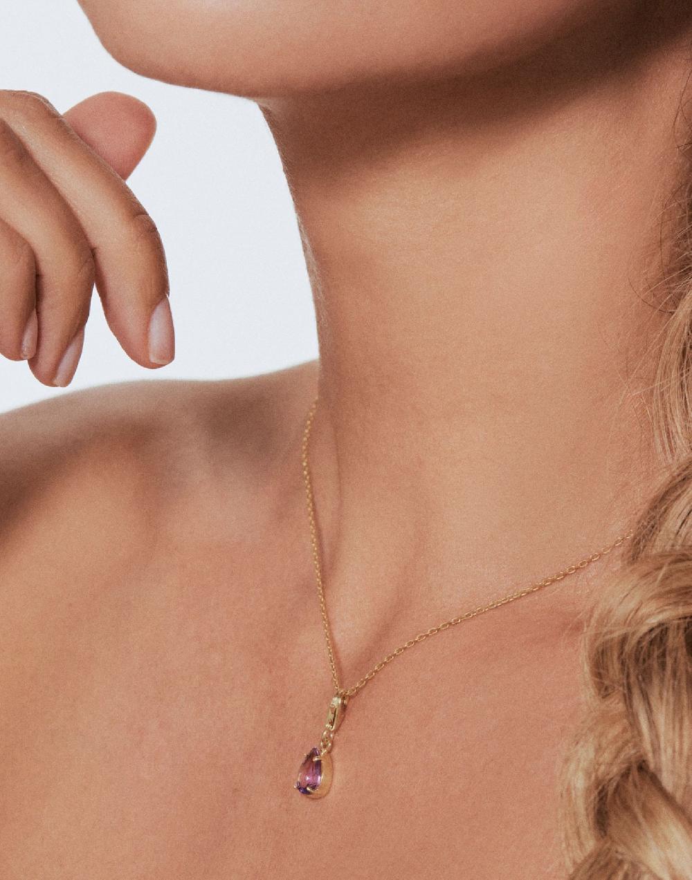 Thais Bernardes Ciondolo Charm Ametista Qualità
