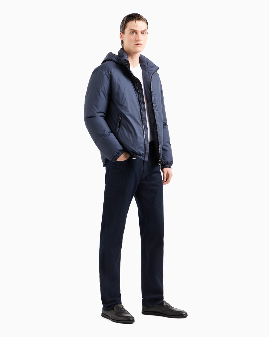 The world of armani PANTALONE 5 TASCHE REGULAR FIT IN COTONE STRETCH Consegna Veloce