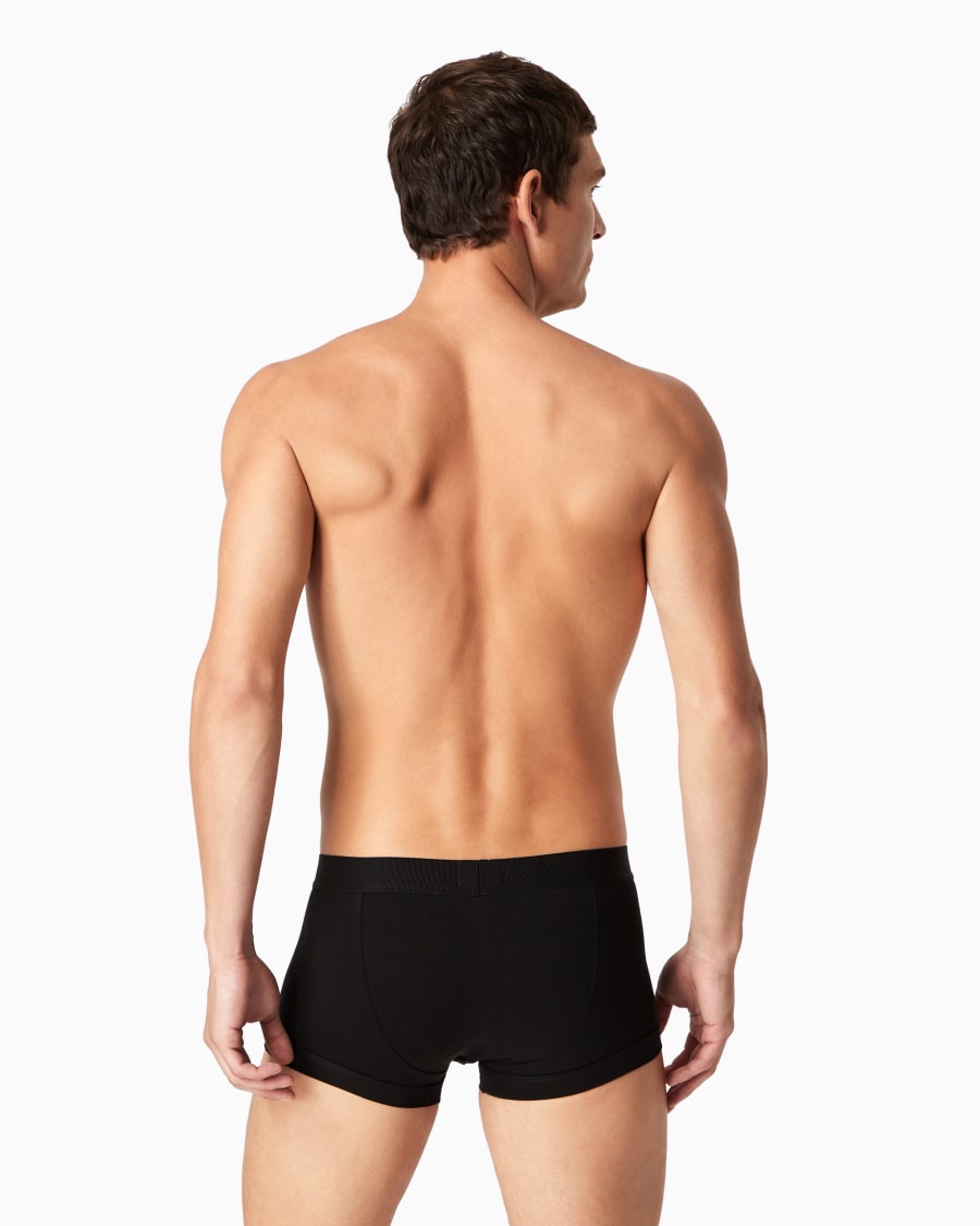 The world of armani PACK DUE BOXER IN COTONE ELASTICIZZATO Presa