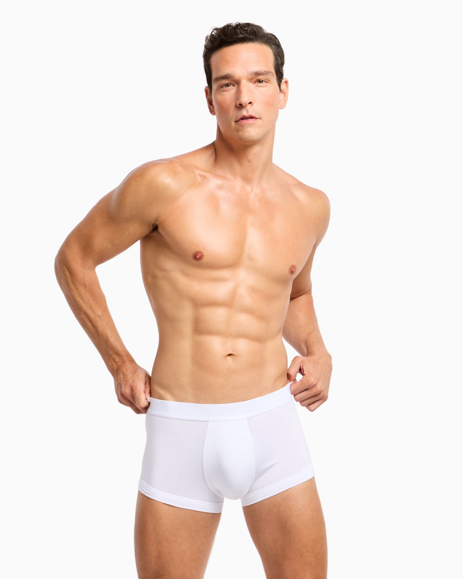 The world of armani PACK TRE BOXER IN JERSEY STRETCH Offerte