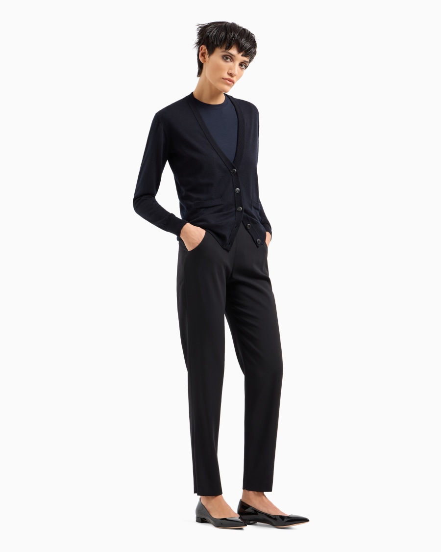 The world of armani T-SHIRT IN JERSEY DI VISCOSA STRETCH Moda