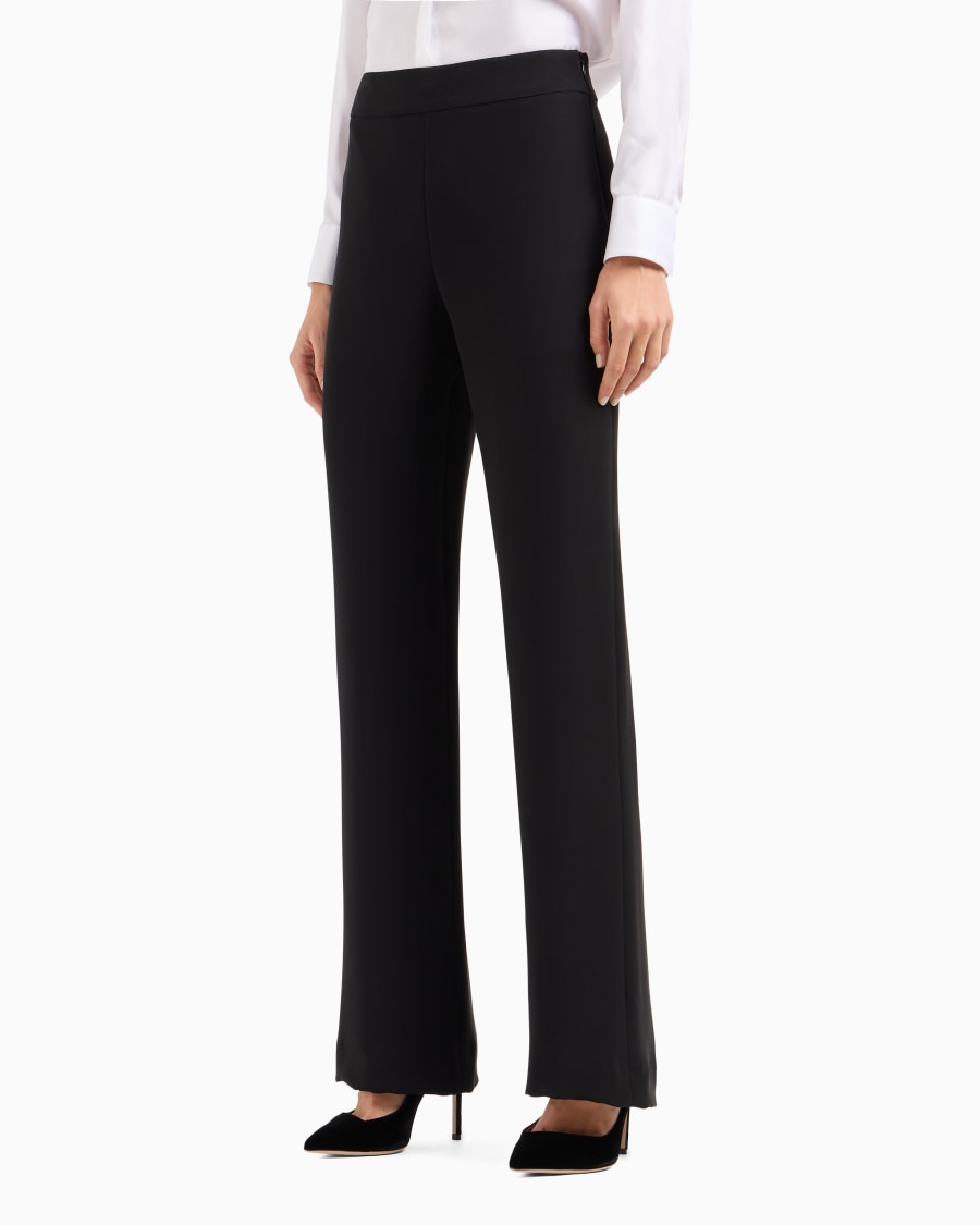 The world of armani PANTALONI AMPI IN SETA Italia