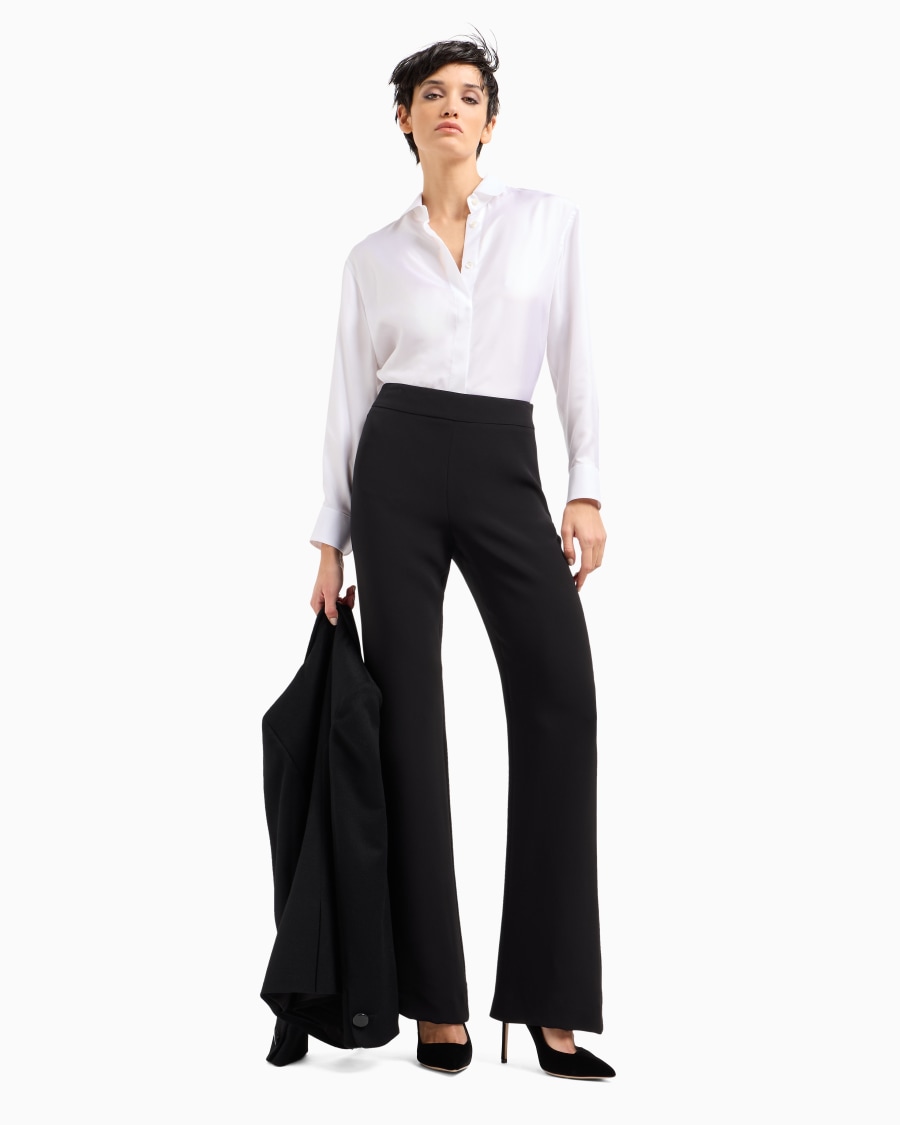 The world of armani PANTALONI AMPI IN SETA Italia