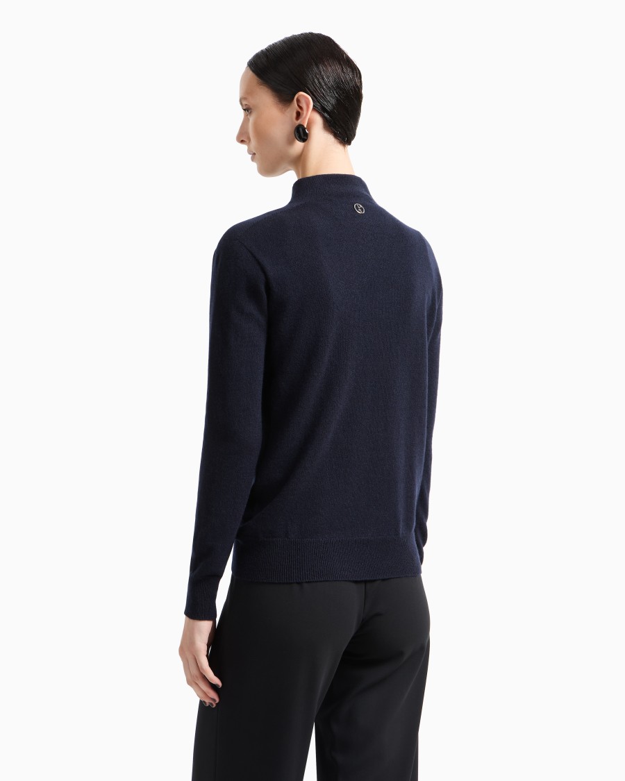 The world of armani MAGLIA LUPETTO IN PURO CASHMERE Qualità