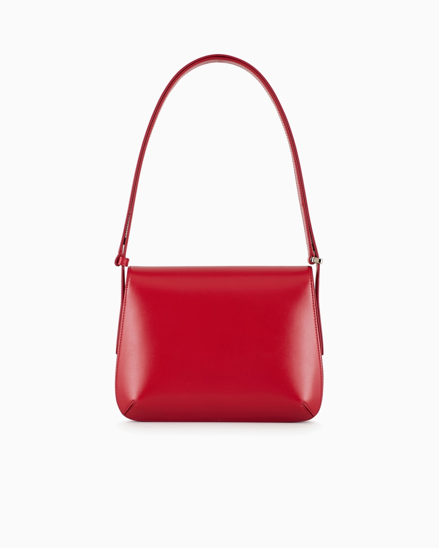 The world of armani BORSA MEDIA LA PRIMA IN PELLE PALMELLATA Vendita