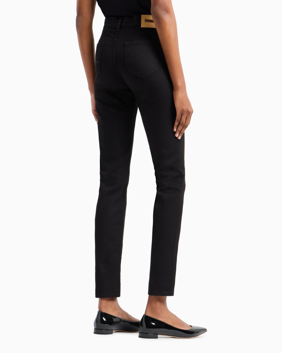 The world of armani PANTALONI 5 TASCHE SLIM FIT IN COTONE STRETCH Spedizione Gratuita