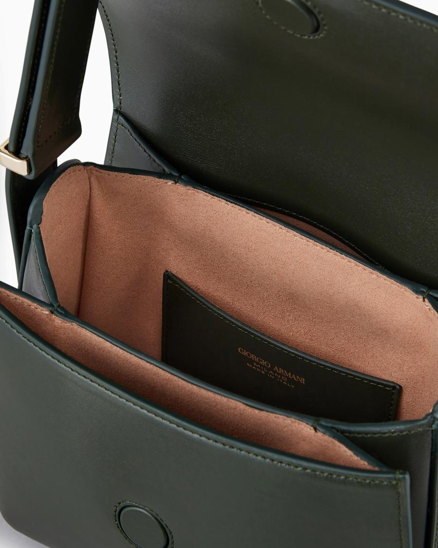 The world of armani BORSA LA PRIMA IN PELLE PALMELLATA Prezzo Ridotto