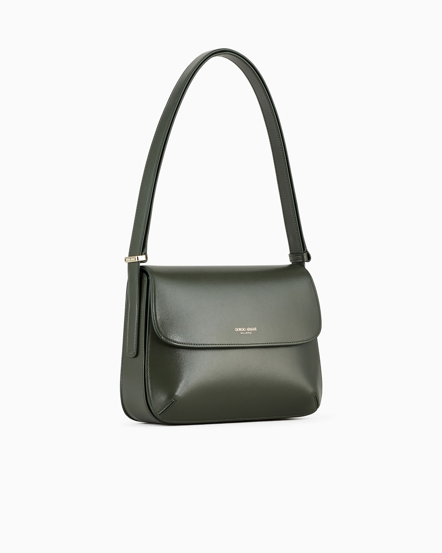 The world of armani BORSA MEDIA LA PRIMA IN PELLE PALMELLATA Offerta