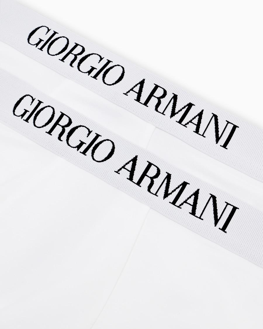 The world of armani PACK DUE BOXER IN COTONE ELASTICIZZATO Spedizione Gratuita