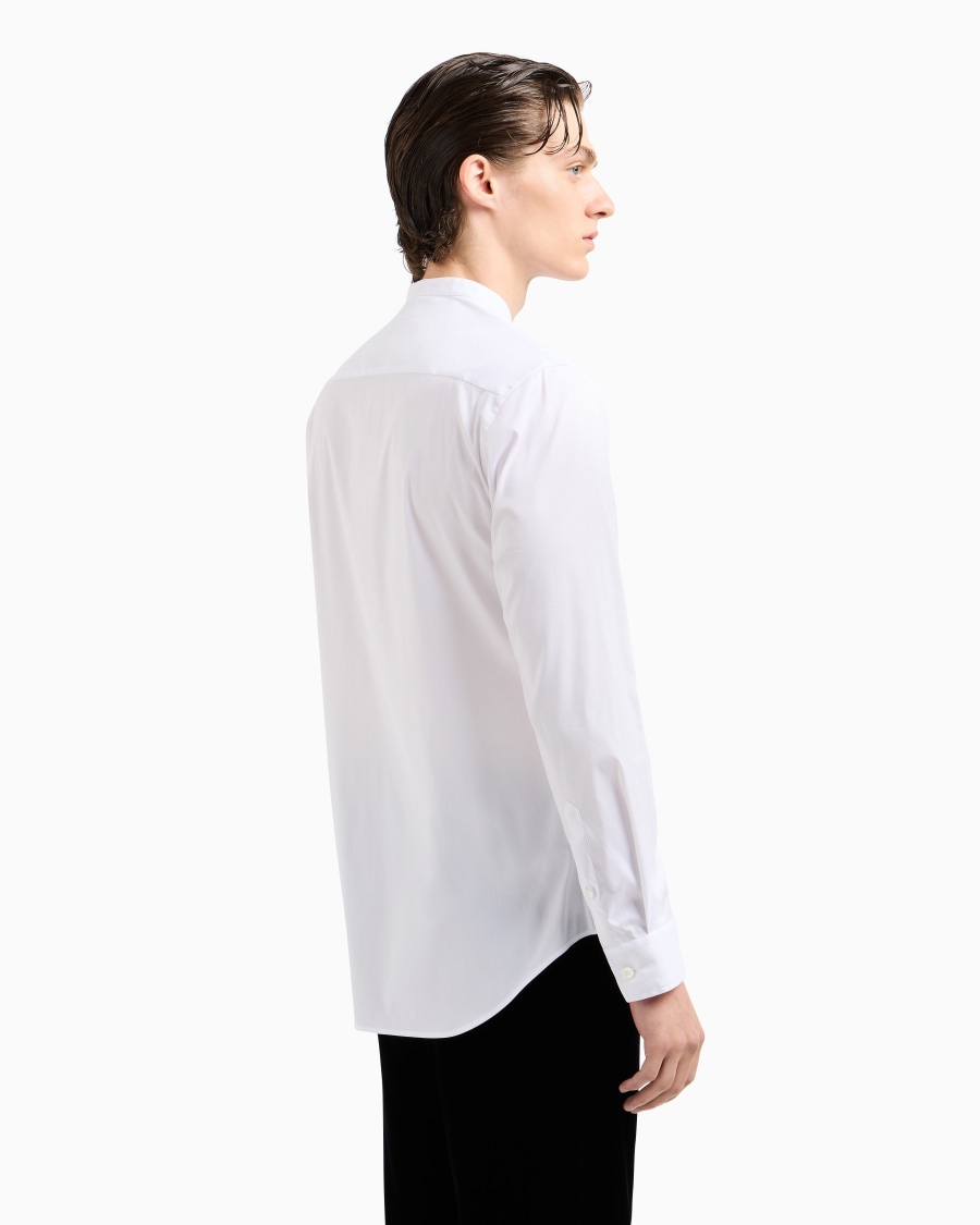 The world of armani CAMICIA ICON IN COTONE UNITO STRETCH Soddisfazione Garantita