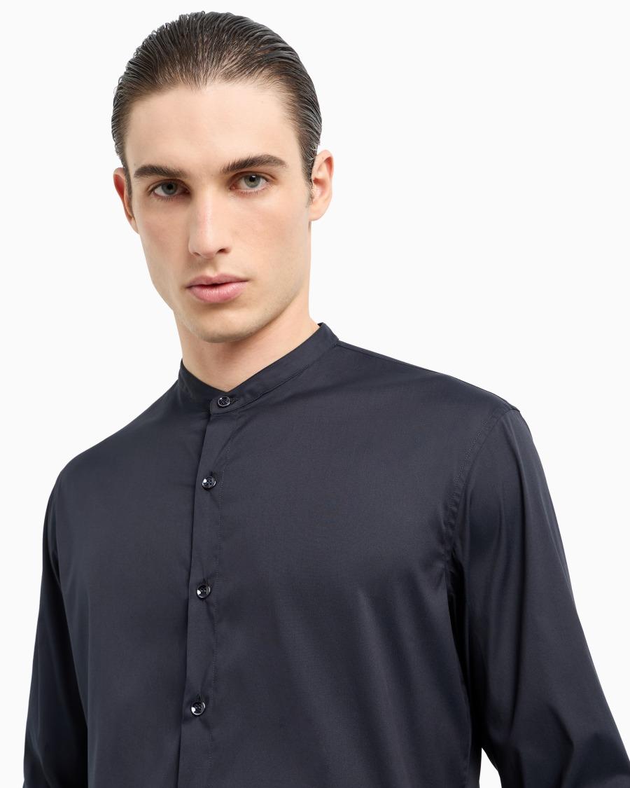 The world of armani CAMICIA ICON IN COTONE UNITO STRETCH Promozione Limitata