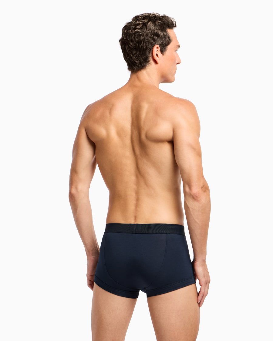 The world of armani PACK TRE BOXER IN JERSEY STRETCH Affare Del Giorno