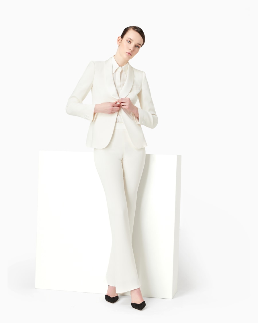 The world of armani TUXEDO IN CREPE DI PURA SETA In Vendita