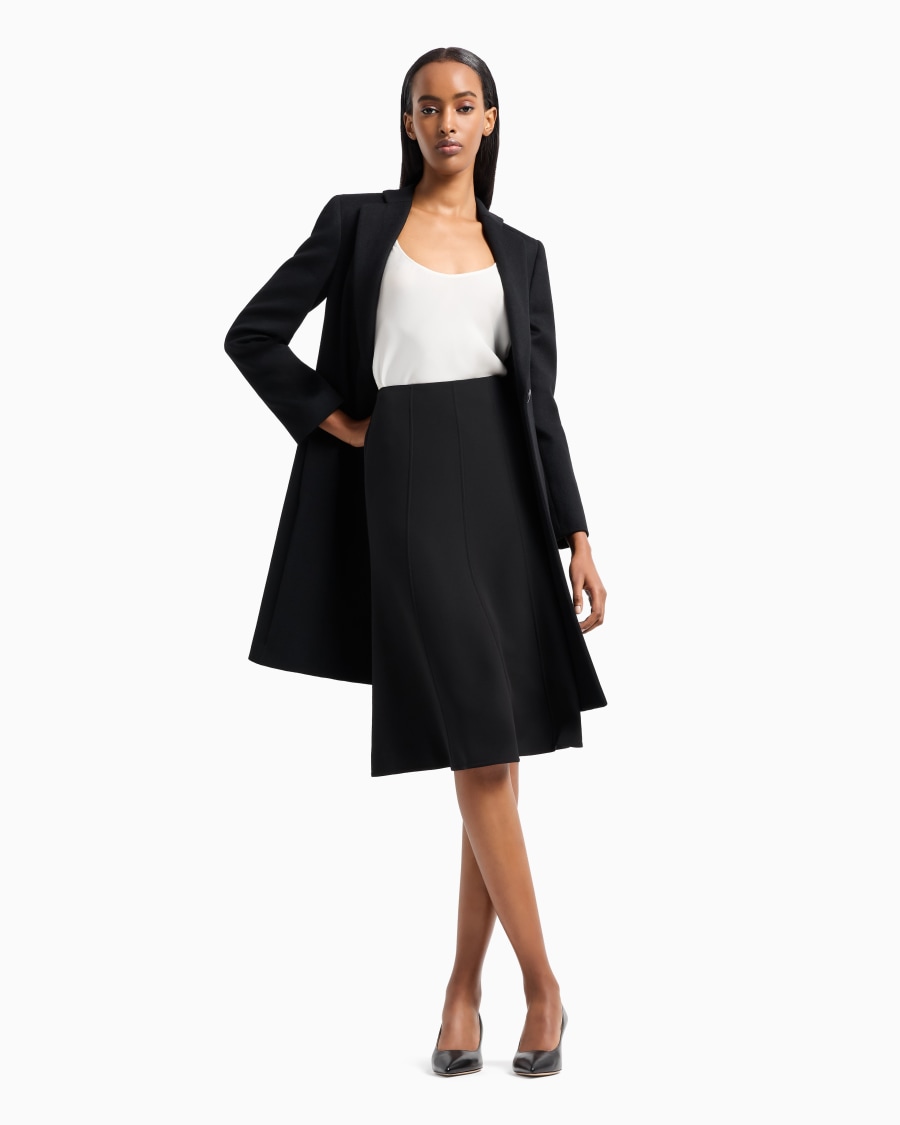 The world of armani TOP IN CHARMEUSE DI SETA Negozio