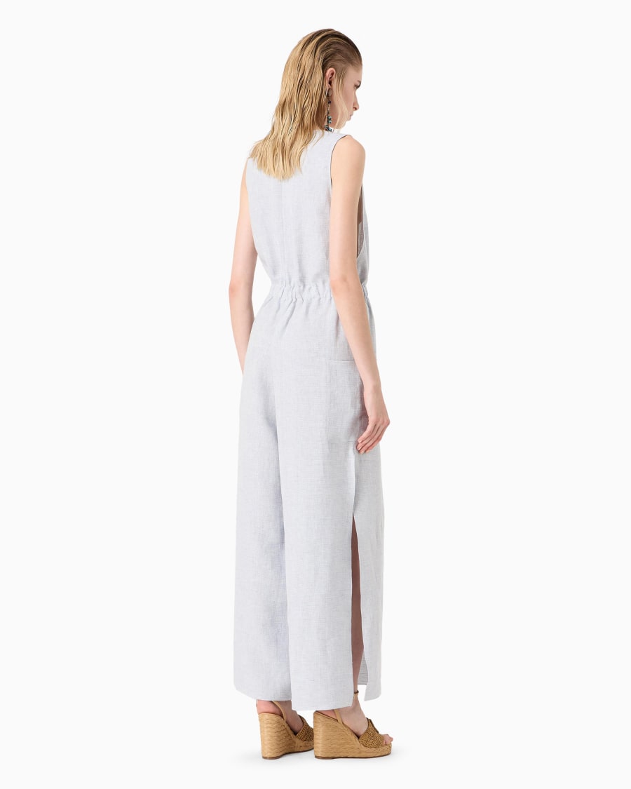 The world of armani TUTA IN CANAPA MILLERIGHE ASV Nuovo