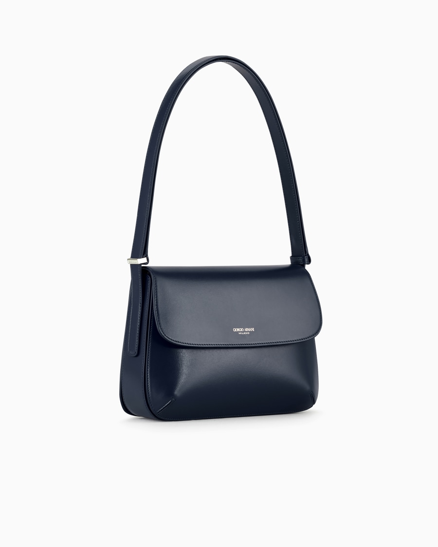 The world of armani BORSA MEDIA LA PRIMA IN PELLE PALMELLATA Qualità
