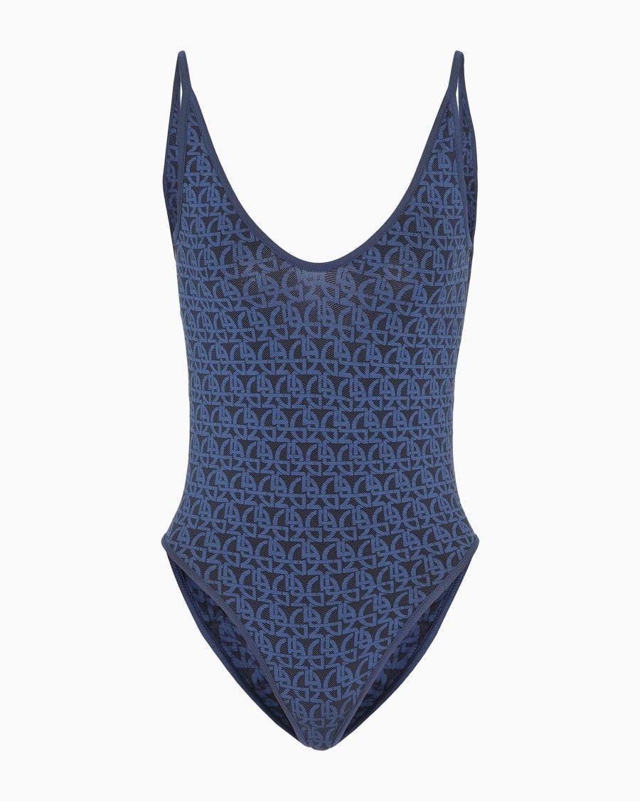 The world of armani BODY IN TESSUTO JACQUARD MONOGRAM
