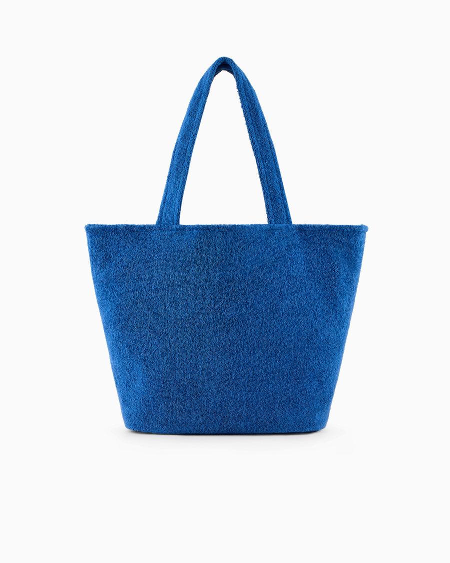 The world of armani BORSA DA MARE IN SPUGNA DI COTONE Vendita Economica