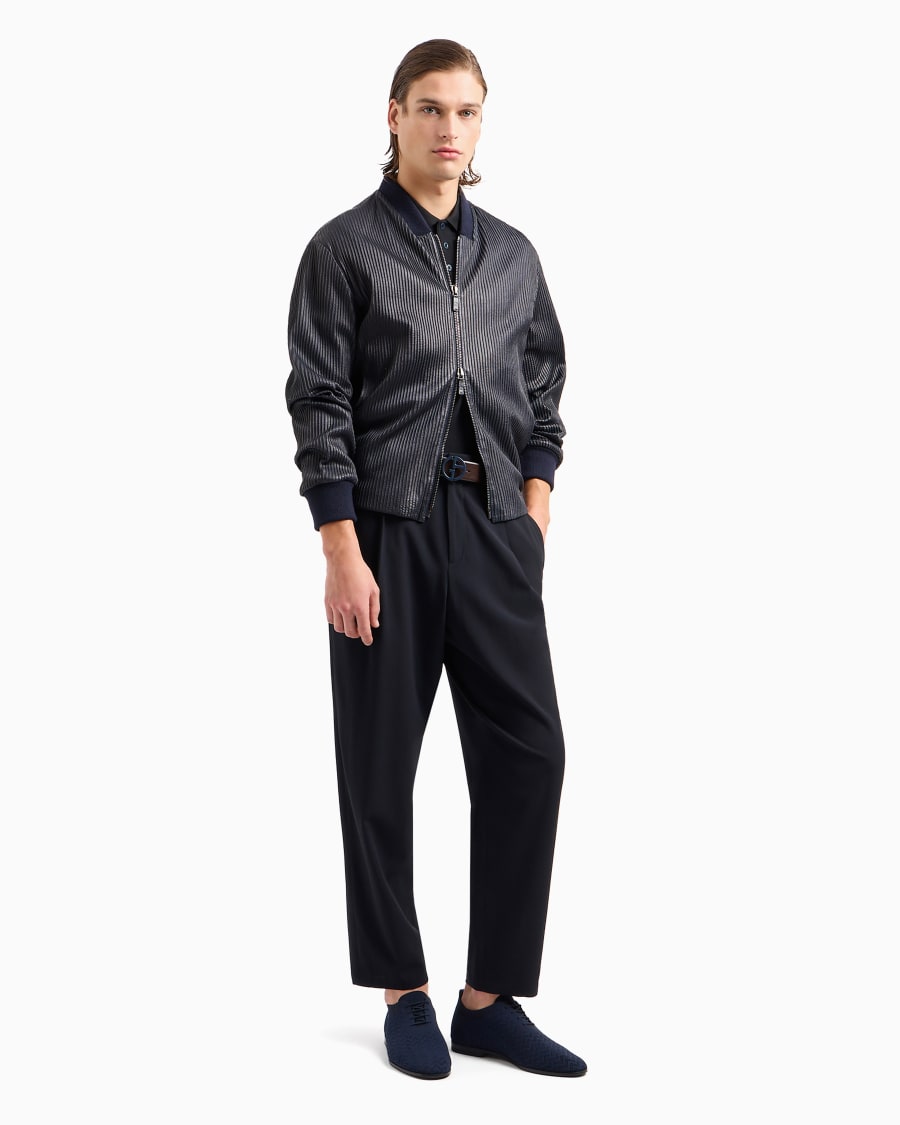 The world of armani POLO IN PIQUET DI COTONE FILO DI SCOZIA Online