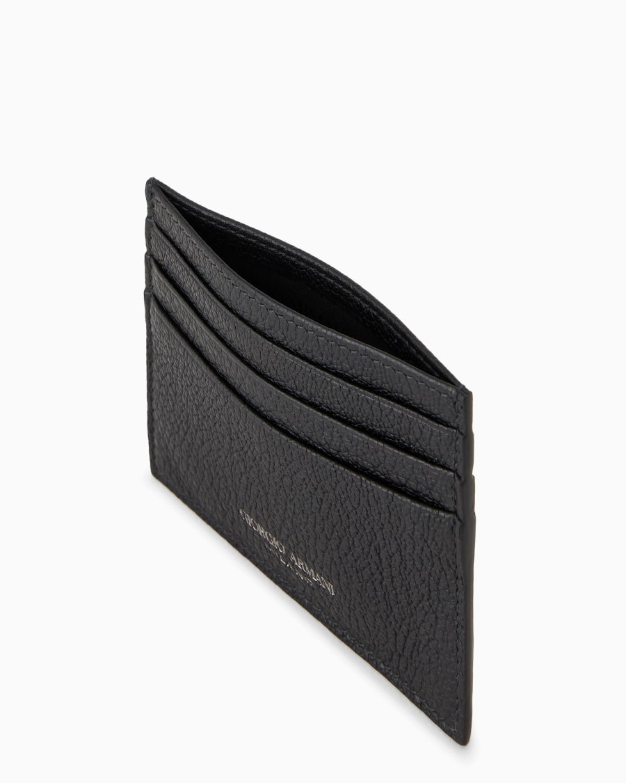 The world of armani PORTACARTE IN PELLE Saldi Di Fabbrica
