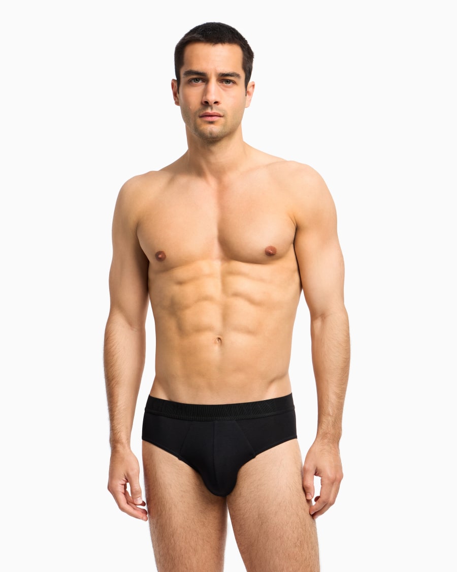 The world of armani SLIP IN JERSEY STRETCH CON BANDA LOGATA I Più Venduti