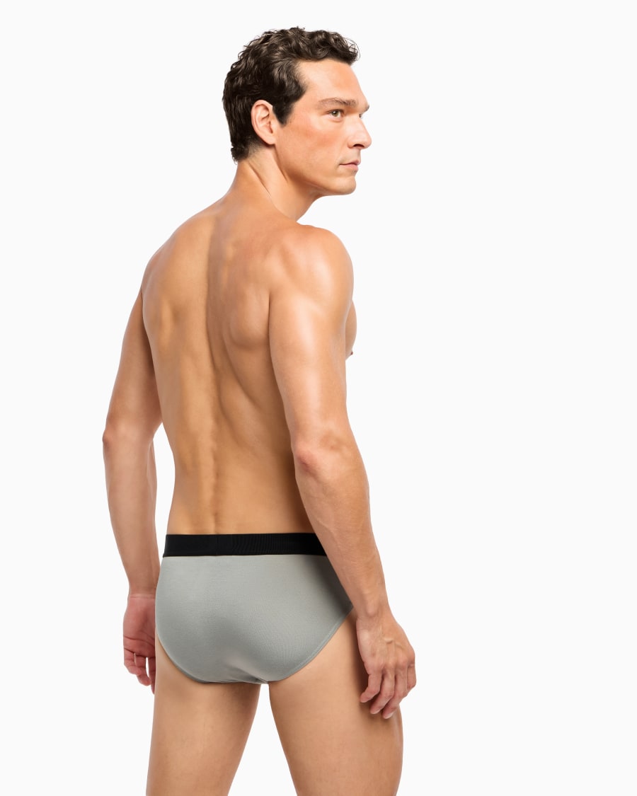 The world of armani SLIP IN JERSEY STRETCH CON BANDA LOGATA Negozio