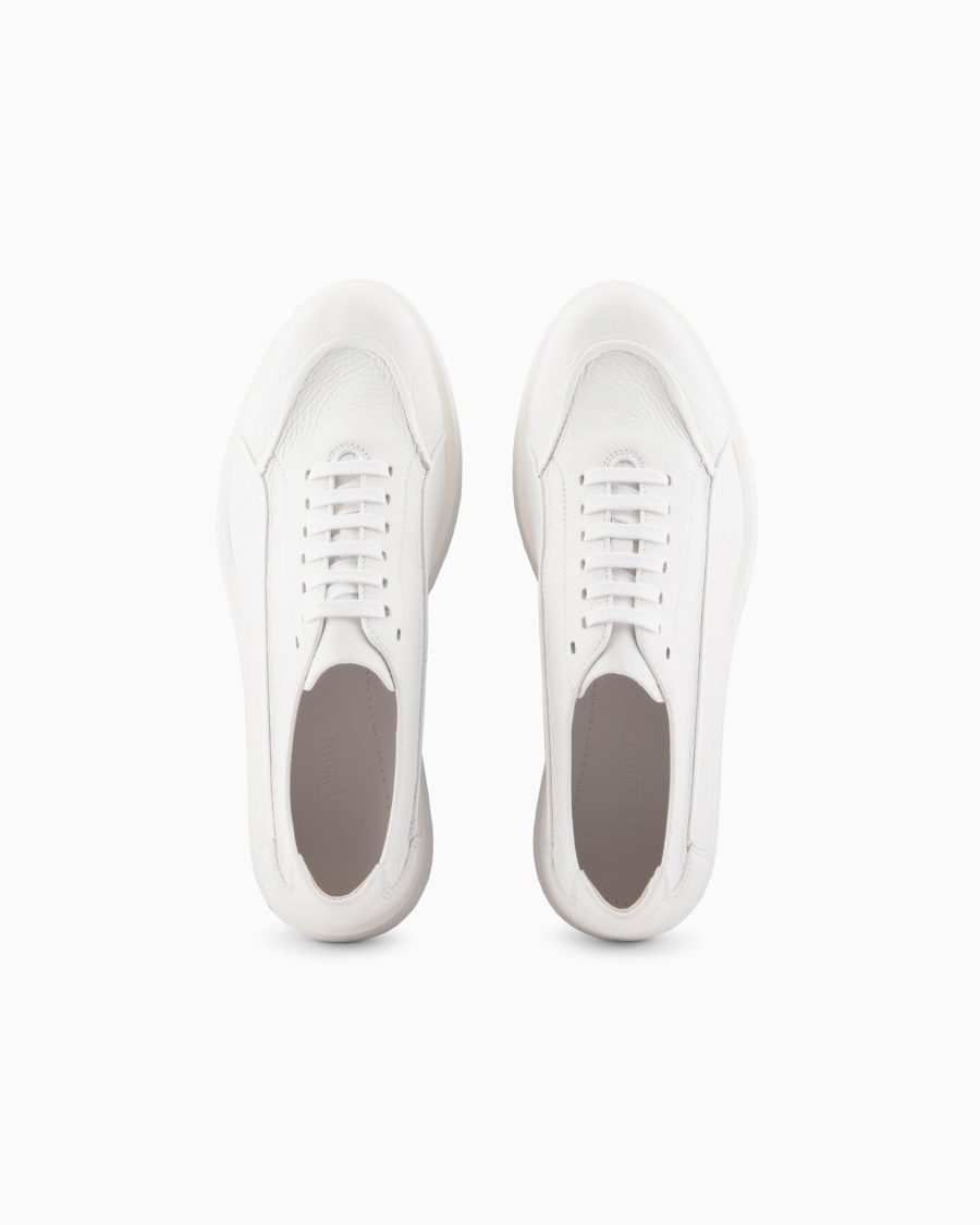 The world of armani SNEAKERS IN CERVO In Linea