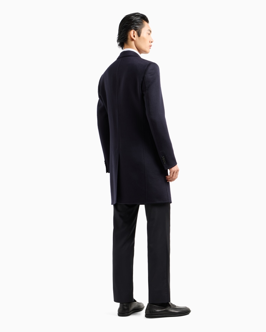 The world of armani CAPPOTTO LUNGO IN CASHMERE Spedizione Gratuita