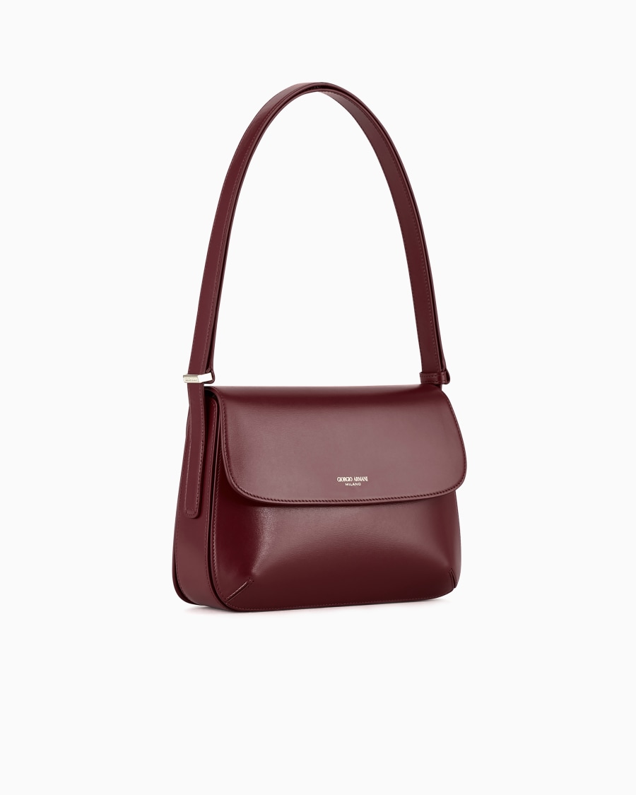 The world of armani BORSA MEDIA LA PRIMA IN PELLE PALMELLATA Acquista Ora