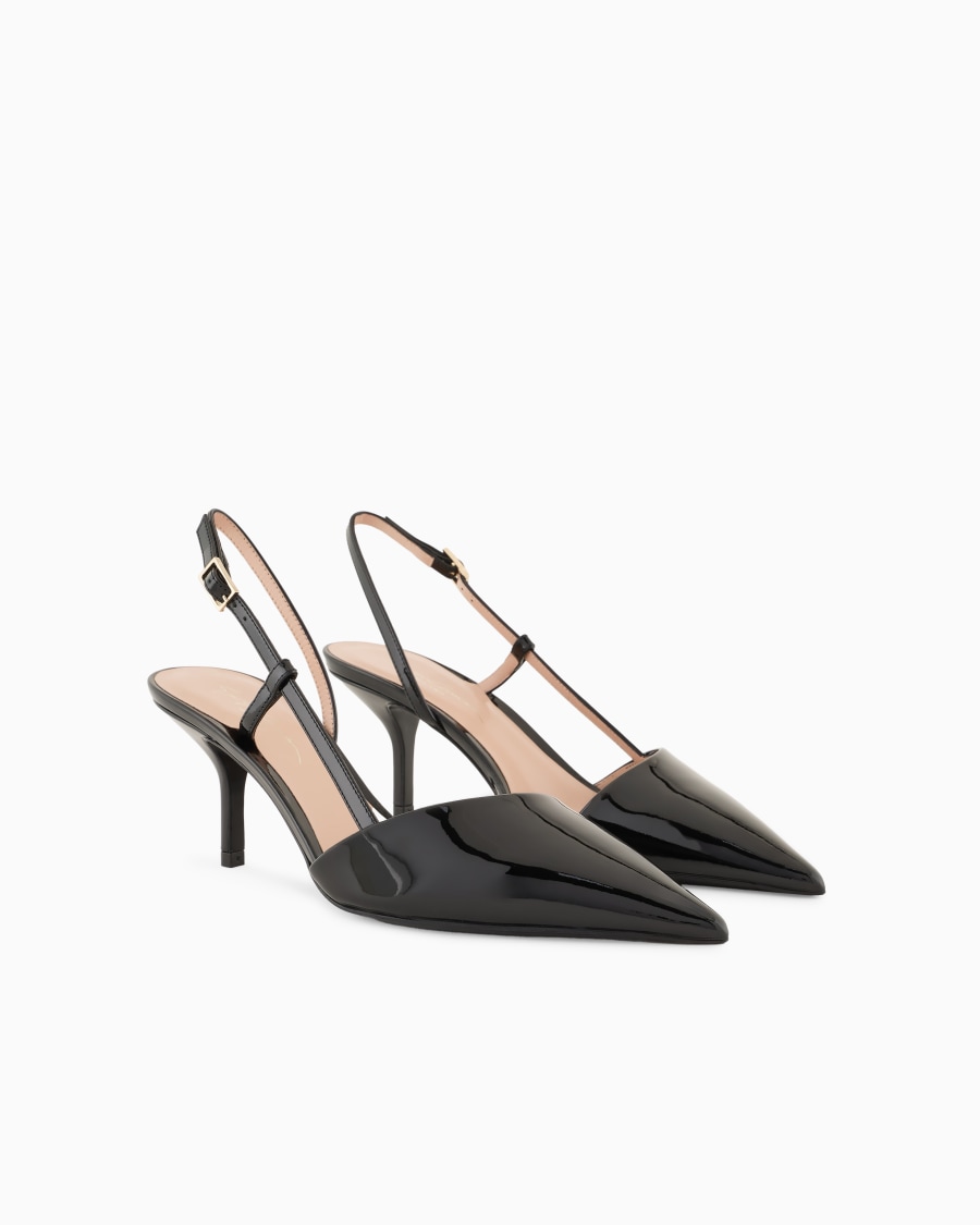 The world of armani SLINGBACK IN VERNICE Outlet