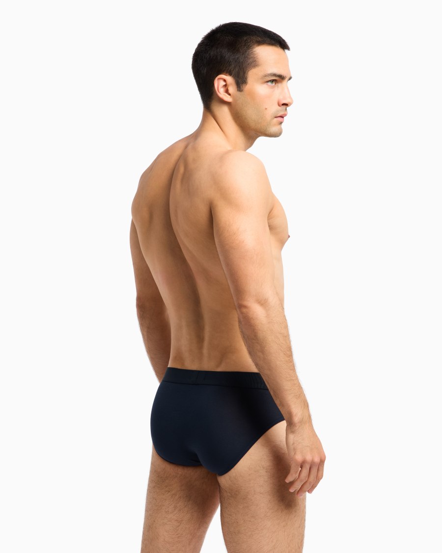 The world of armani PACK TRE SLIP IN JERSEY STRETCH Nuovo