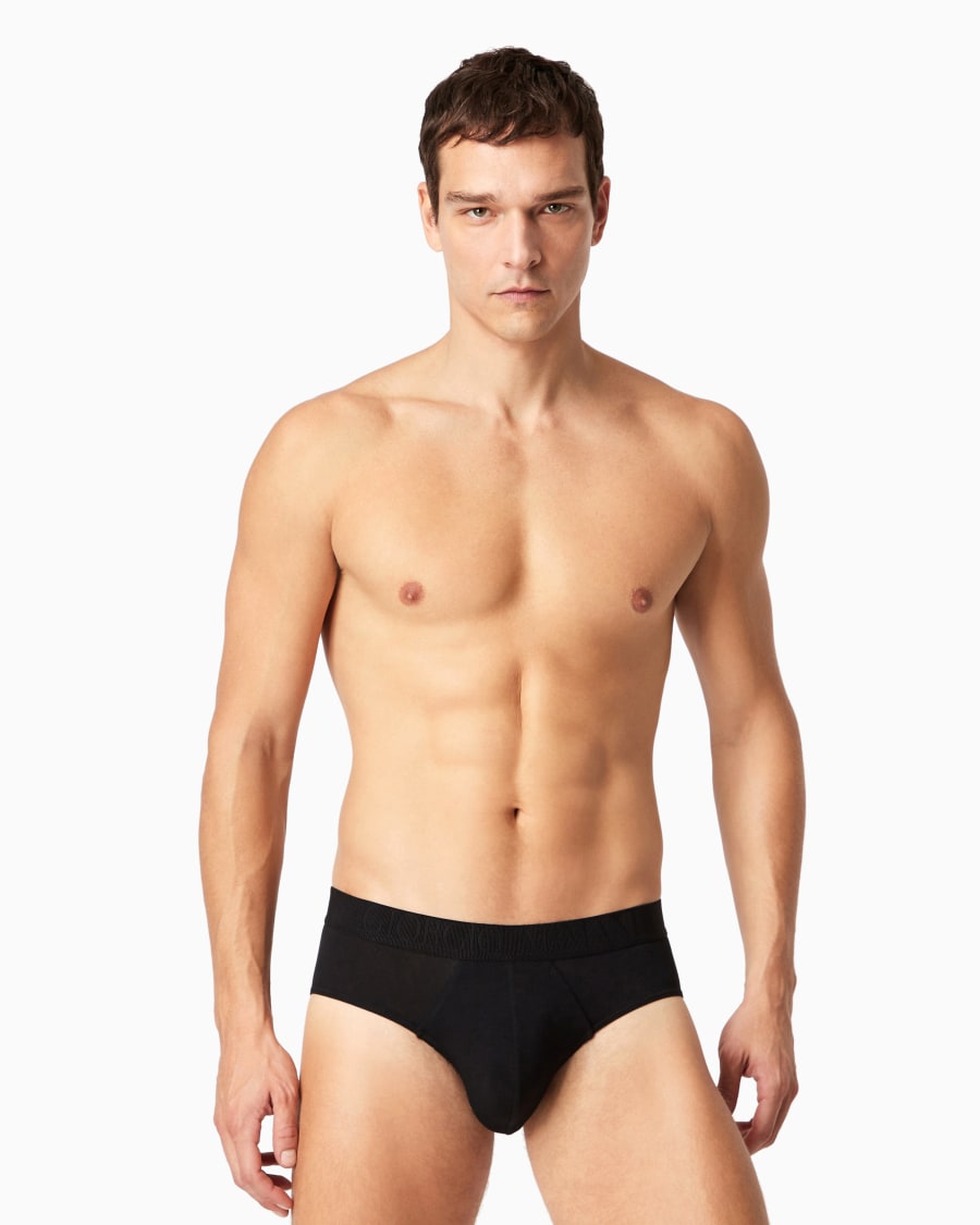 The world of armani PACK TRE SLIP IN JERSEY STRETCH Qualità