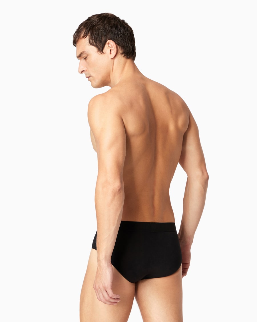 The world of armani PACK TRE SLIP IN JERSEY STRETCH Qualità