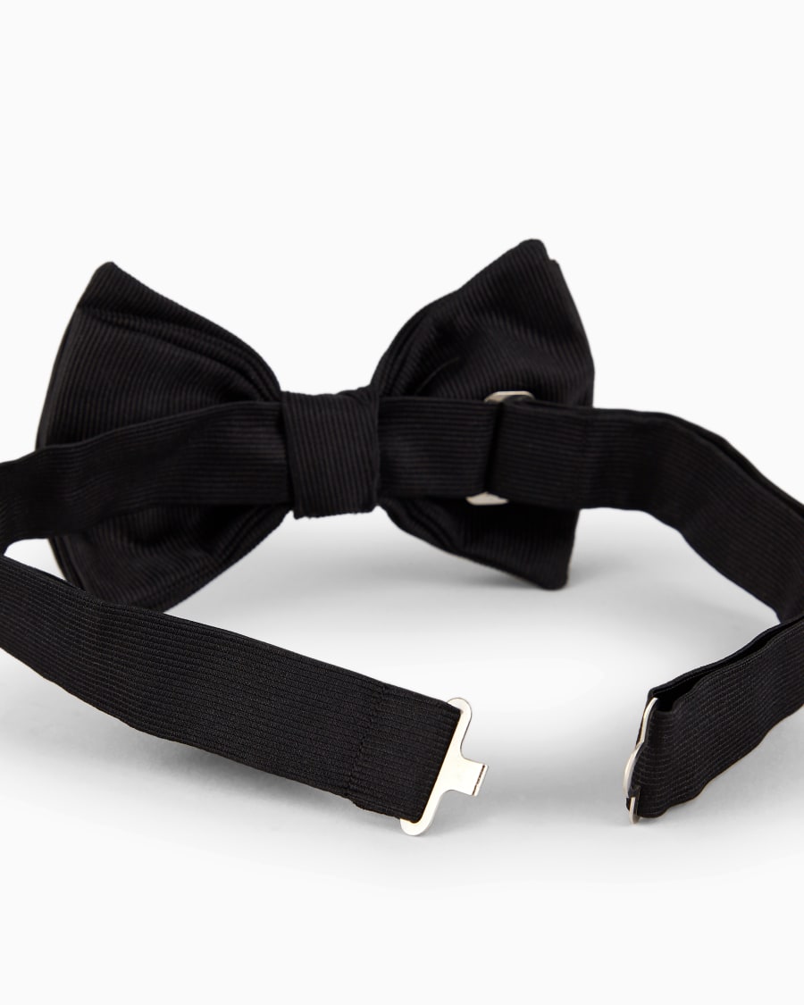 The world of armani PAPILLON ANNODATO IN PURA SETA Presa