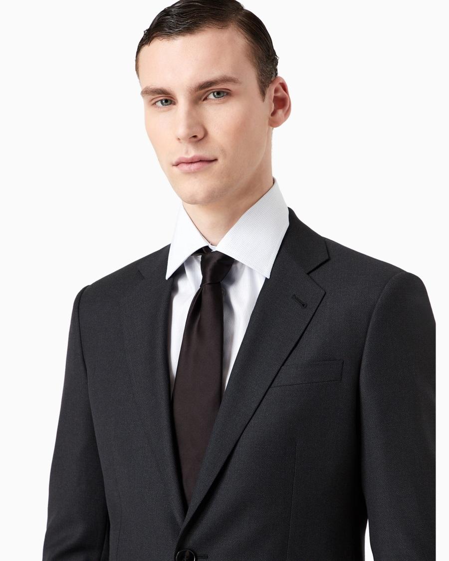 The world of armani CRAVATTA IN PURA SETA Economico