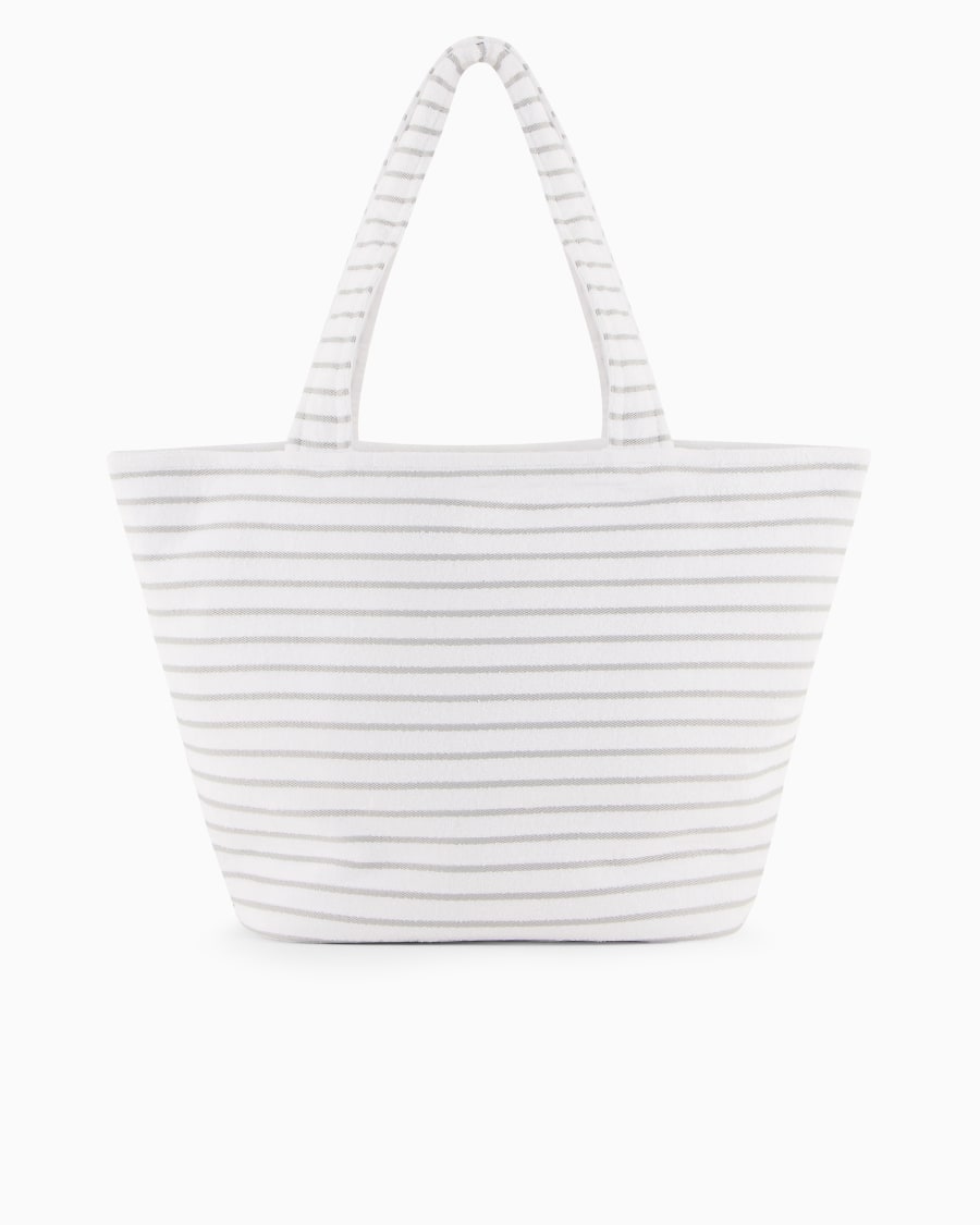 The world of armani BORSA DA MARE IN SPUGNA DI COTONE Promozione Limitata
