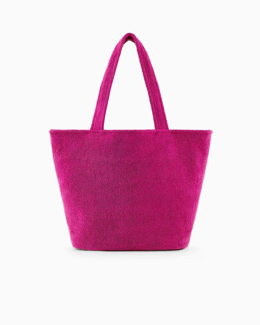 The world of armani BORSA DA MARE IN SPUGNA DI COTONE Fino Al -60%
