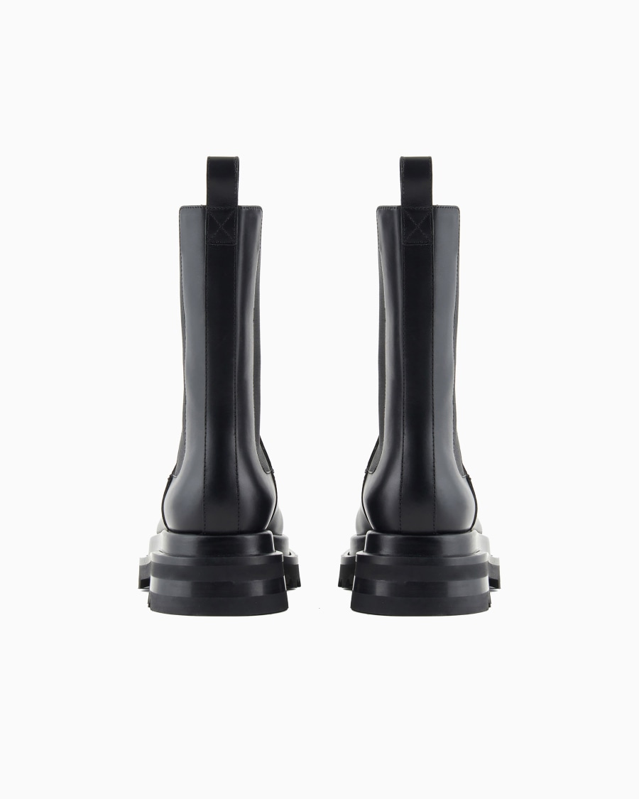 The world of armani STIVALETTI CON SUOLA CHUNKY Offerta