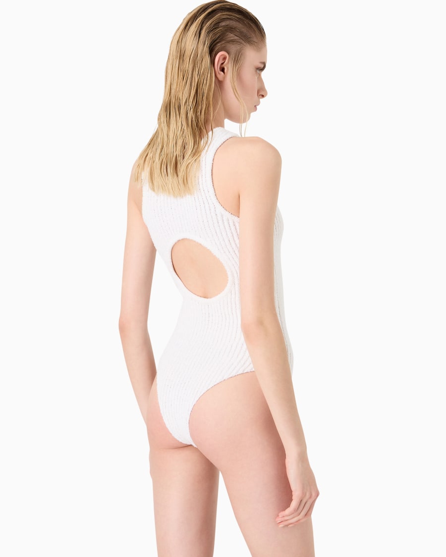 The world of armani BODY IN MISTO COTONE E VISCOSA A COSTE Outlet