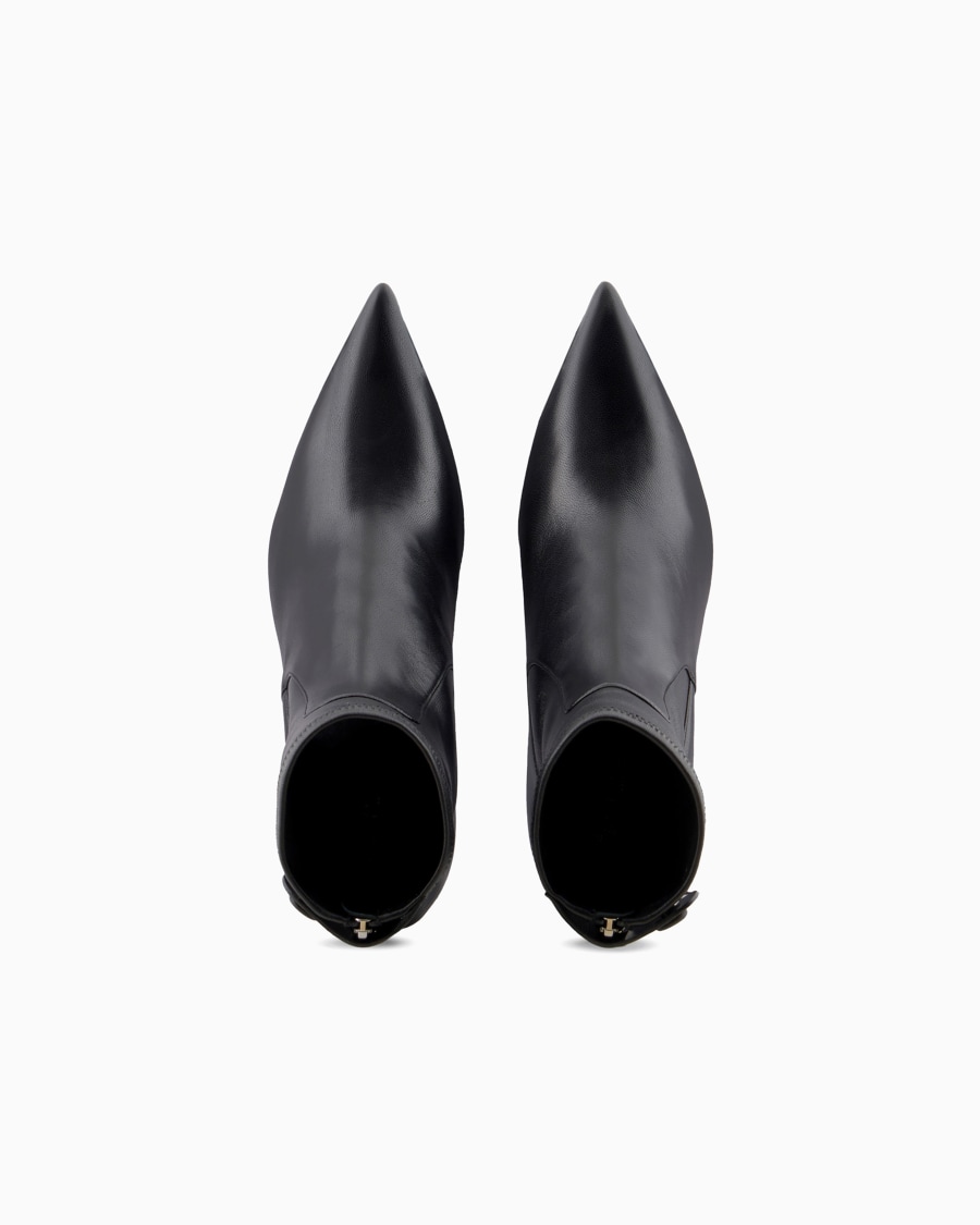 The world of armani STIVALETTI CON TACCO IN NAPPA Offerte
