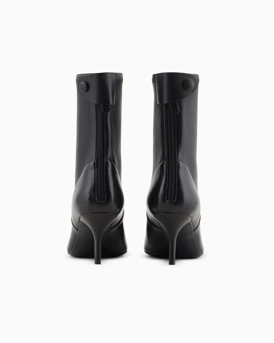 The world of armani STIVALETTI CON TACCO IN NAPPA Offerte