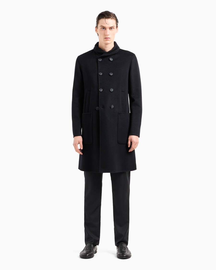 The world of armani CAPPOTTO DOPPIOPETTO ICON IN PANNO DOUBLE DI CASHMERE Hotsell
