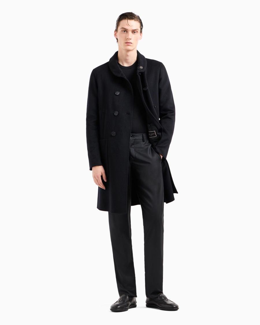 The world of armani CAPPOTTO DOPPIOPETTO ICON IN PANNO DOUBLE DI CASHMERE Hotsell