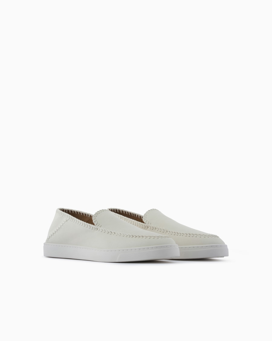 The world of armani GALLERIA 3 SLIP-ON IN NAPPA I Più Venduti