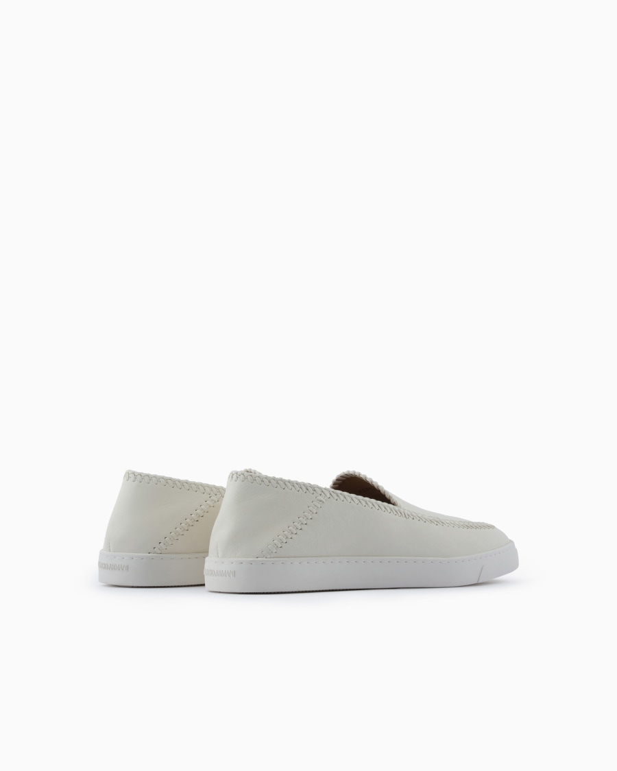 The world of armani GALLERIA 3 SLIP-ON IN NAPPA I Più Venduti