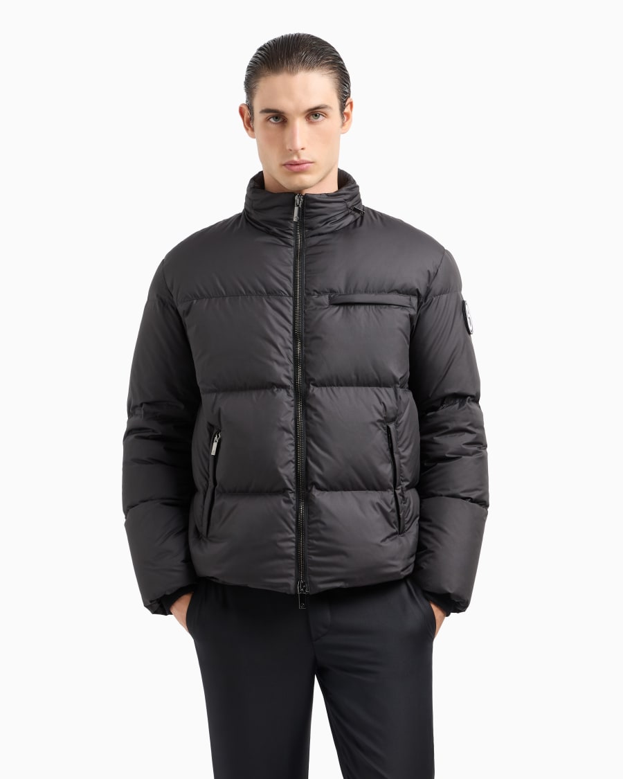 The world of armani BOMBER IMBOTTITO IN PIUMA D'OCA ASV Italy