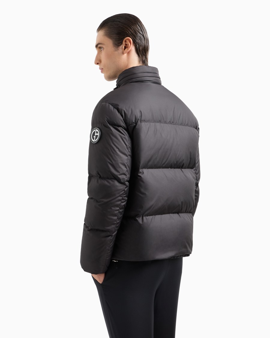 The world of armani BOMBER IMBOTTITO IN PIUMA D'OCA ASV Italy