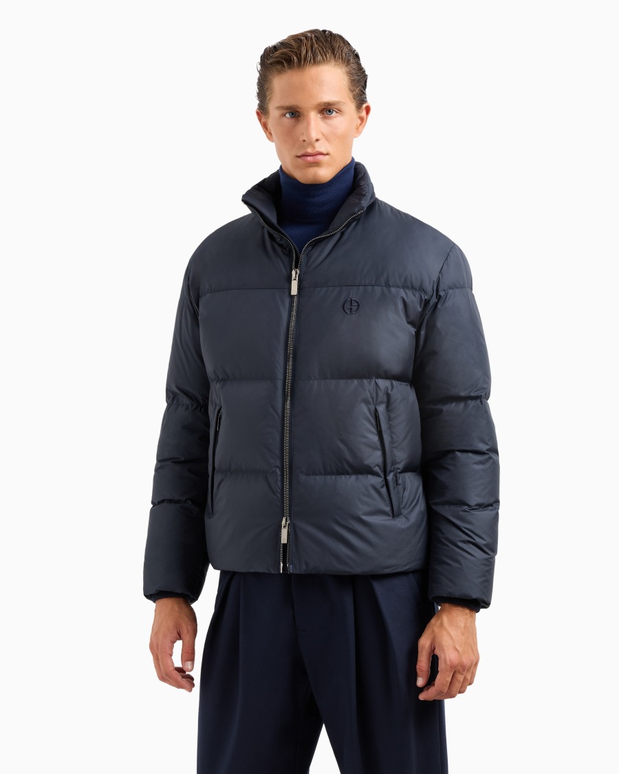 The world of armani BOMBER IMBOTTITO IN PIUMA D'OCA Qualità