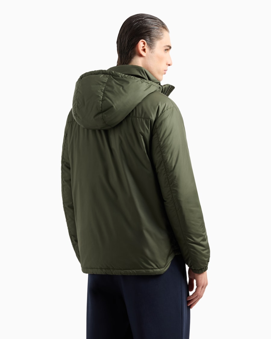 The world of armani BLOUSON CON CAPPUCCIO IMBOTTITO IN PIUMA D'OCA ASV Spedizione Gratuita
